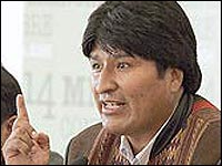 Morales dispuesto a someterse a referéndum revocatorio