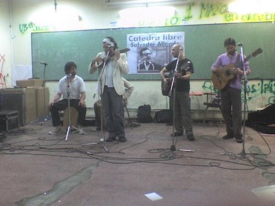 Cierre del año 2008 de la Cátedra Libre Salvador Allende: Mesa Redonda y Festival