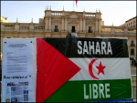 Causa Saharaui se toma el frontis del palacio presidencial chileno