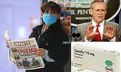 Expertos alertan sobre guerra biológica y el negocio de Donald Rumsfeld con la "gripe porcina"