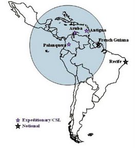 Colombia y la "Movilidad" de Estados Unidos en America del Sur  y Africa