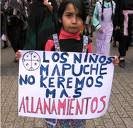 Niños los más afectados: operativos policiales deja varios mapuche heridos e intoxicados