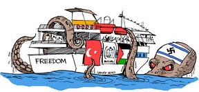 Cobarde y alevoso ataque de Israel a la 'Flota de la Libertad'