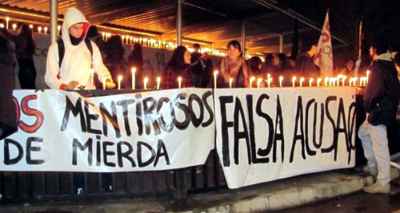 Chile: Paliza, tortura y montaje de Carabineros contra líder estudiantil Recaredo Gálvez