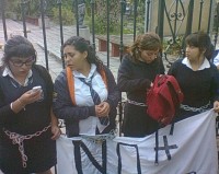 Protestan en Chile contra expulsiones de estudiantes