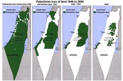 Palestina, un territorio agujereado